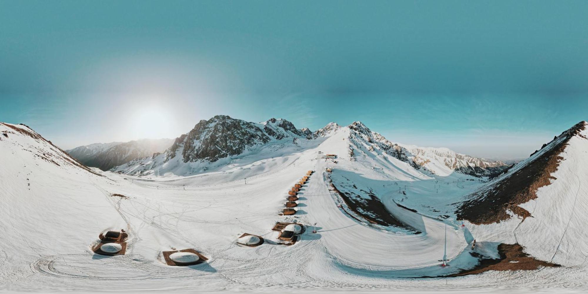 Tenir Eco Hotel, Shymbulak Mountain Resort Almati Kültér fotó